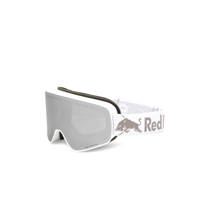 Red Bull Spect Masque de ski Rush Matte Black Smoke Silver Mirror Cat.1