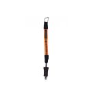 LEASH KITE MYSTIC KITE SAFETY LEASH SHORT 955 BLACK ORANGE U