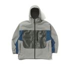 GIACCA SNOWBOARD BSRABBIT WORK MESH BOX 3L HOODED JACKET CEMENT