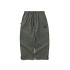 PANTALONI SNOWBOARD BSRABBIT LOGO HERRINGBONE SUPER WIDE VENTILATION PANTS CHARCOAL