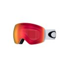 MASCHERA SNOWBOARD OAKLEY FLIGHT DECK L MATTE WHITE PRIZM SNOW TORCH IRIDIUM U