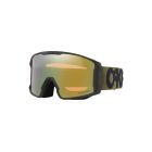 MASCHERA SNOWBOARD OAKLEY LINE MINER L MATTE B1B DARK BRUSH PRIZM SAGE GOLD IRIDIUM U