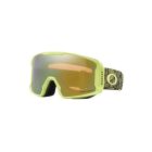 MASCHERA SNOWBOARD OAKLEY LINE MINER M TREE CAMO PRIZM SNOW SAGE GOLD IRIDIUM U