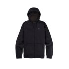 FELPA TERMICA BURTON OAK FULL-ZIP TRUE BLACK HEATHER