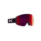 MASCHERA SNOWBOARD ANON SYNC BLACK PERCEIVE SUNNY RED U